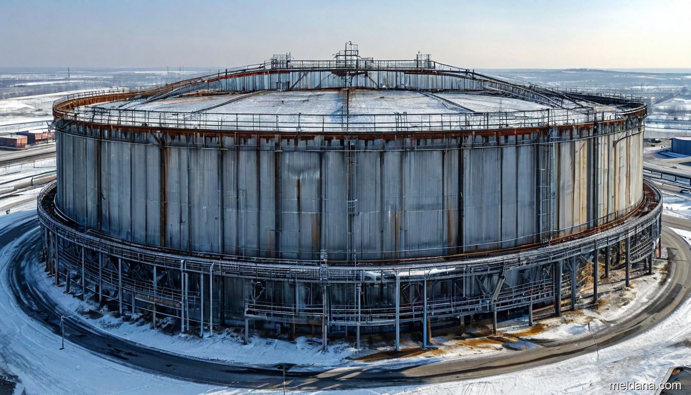 Антидроновая защита резервуара РВС-50000 Серпухове — ЗОК ЗАСЛОН по СП 542