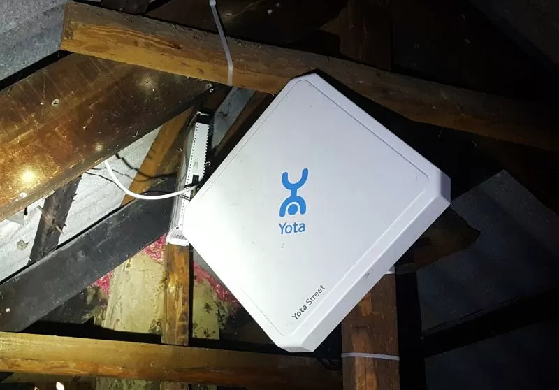 Антенна для оператора YOTA в Серпухове и области 