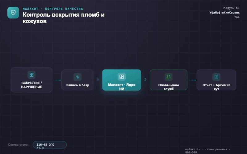 Схема решения — Система Малахит