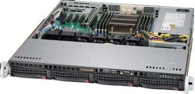 Платформа SuperMicro SYS-5018R-MR 3.5" SATA C612 1G 2P 2x400W 